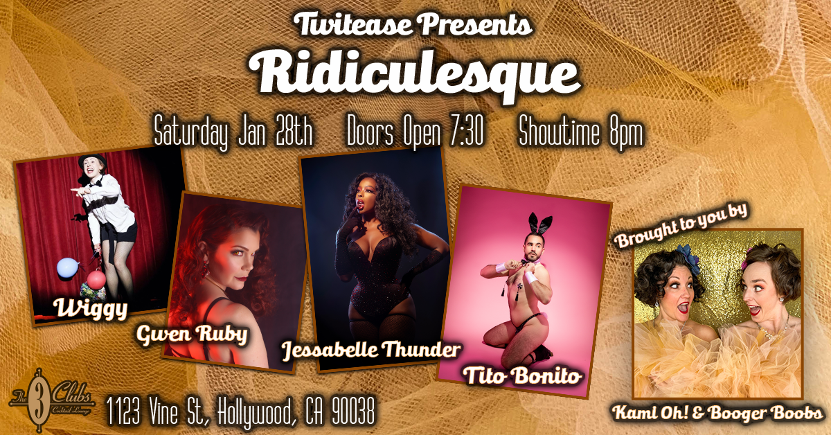 Jan 28 Ridiculesque FB Event